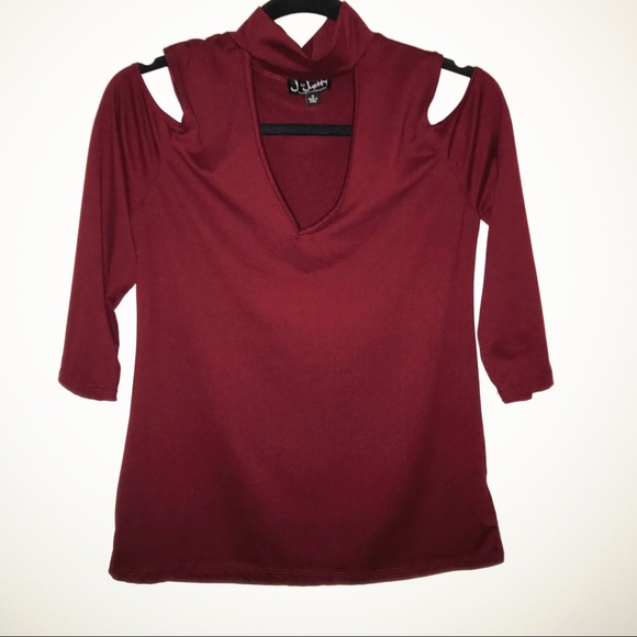 J for Justify Tops - J for Justify, Cold Shoulder Shirt.  NWOT